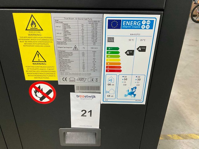 Thuisstroom ts-hp12-t290m-vs01 warmtepomp - afbeelding 10 van  12