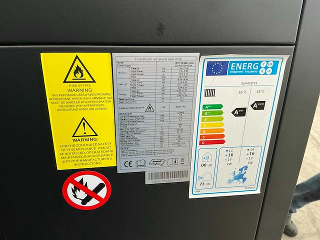 Thuisstroom ts-hp18-290t-vs01 warmtepomp - afbeelding 6 van  10