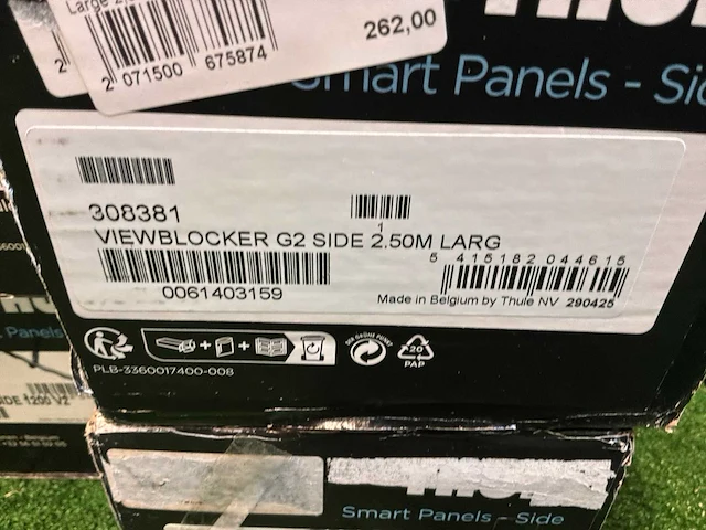 Thule g2 1200v large rain/viewblocker side (2x) - afbeelding 2 van  2