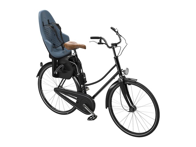 Thule yepp 2 maxi fietsstoeltje achter aegean blue - afbeelding 4 van  4