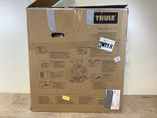 Thulf easyfold xt2 fietsendrager - afbeelding 2 van  5