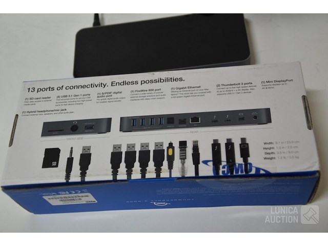 Thunderbolt 3 dock - afbeelding 2 van  5