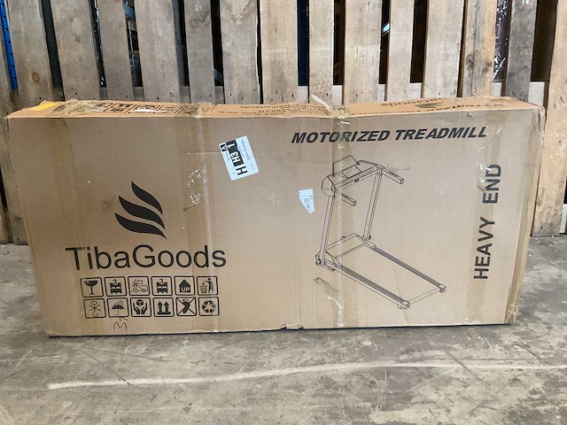 Tibagoods - motorized treadmil - loopband - afbeelding 1 van  2