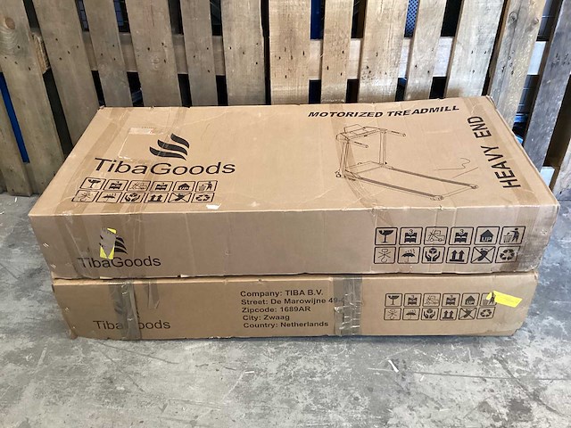Tibagoods - motorized treadmill (2x) - afbeelding 1 van  3