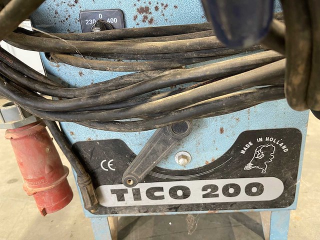 Tico - 200 - verrijdbaar elektrode lasapparaat - afbeelding 3 van  5