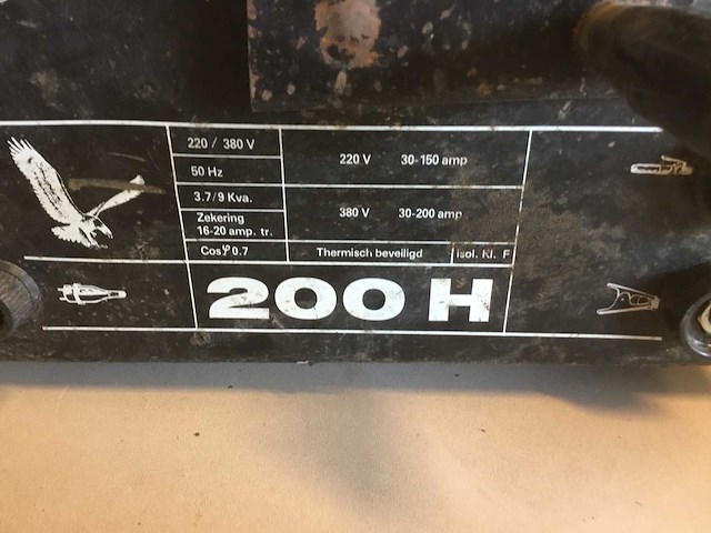 Tico 200h elektrode lasapparaat - afbeelding 3 van  3