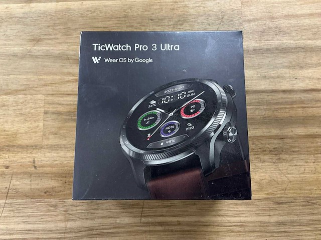 Ticwatch pro 3 ultra shadow black - afbeelding 2 van  3