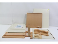 Tidlo educatief houten speelgoed koelkast - afbeelding 2 van  3