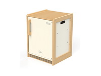 Tidlo educatief houten speelgoed koelkast - afbeelding 1 van  3