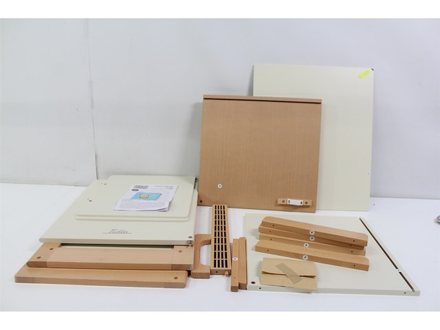 Tidlo educatief houten speelgoed koelkast - afbeelding 2 van  3