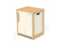 Tidlo educatief houten speelgoed koelkast - afbeelding 1 van  4