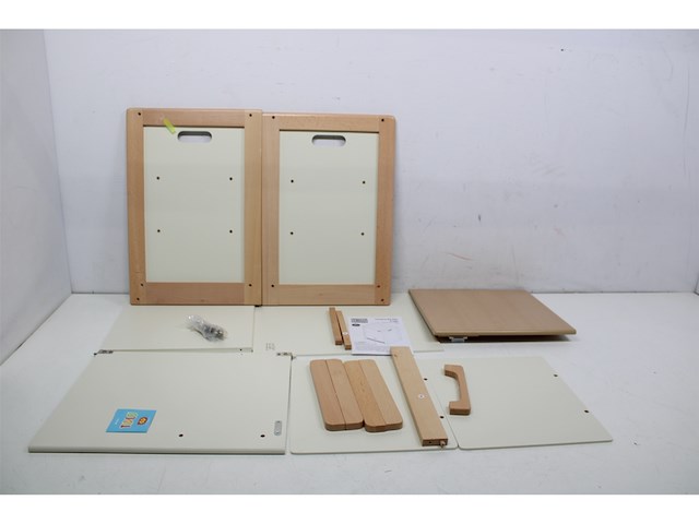 Tidlo educatief houten speelgoed koelkast - afbeelding 3 van  4