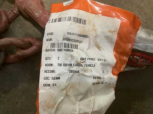 Tie down cargo (2x) - afbeelding 1 van  4