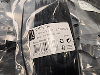 Tie wraps q-link, partij, zwart - afbeelding 2 van  3