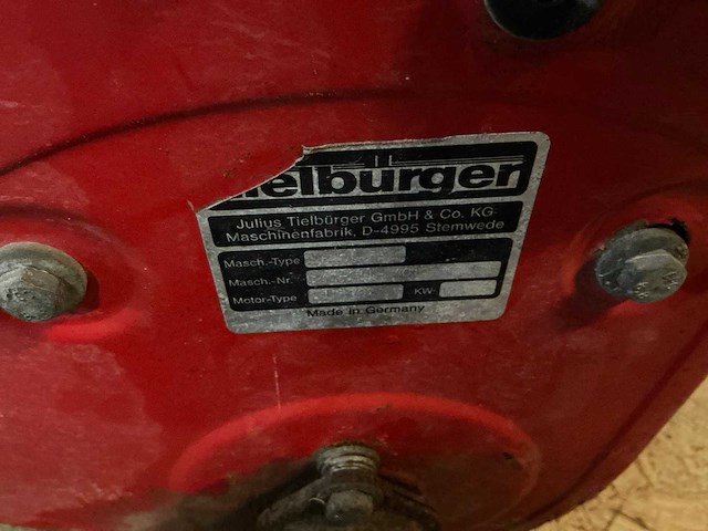 Tielburger tk31 veegmachine - afbeelding 8 van  8