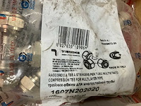 Tiemme t stuk 1607n202020 messing koppeling - afbeelding 2 van  2