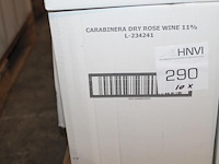 Tien dozen rosé wijn carabinera. 24 flessen. - afbeelding 3 van  3