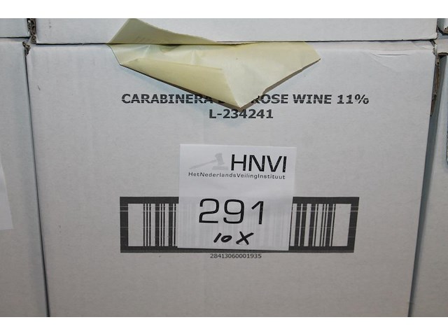 Tien dozen rosé wijn carabinera. 24 flessen. - afbeelding 3 van  3