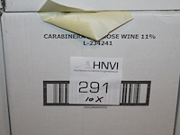 Tien dozen rosé wijn carabinera. 24 flessen. - afbeelding 3 van  3