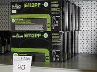 Tien dozen showa handschoenen zwart type 6112pf. 9 dozen maat xl en 1 doos maat m - afbeelding 2 van  2