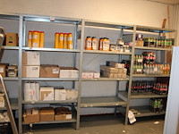 Tien meter magazijnstelling met diepte 54 cm en hoogte 200 cm. - afbeelding 1 van  2