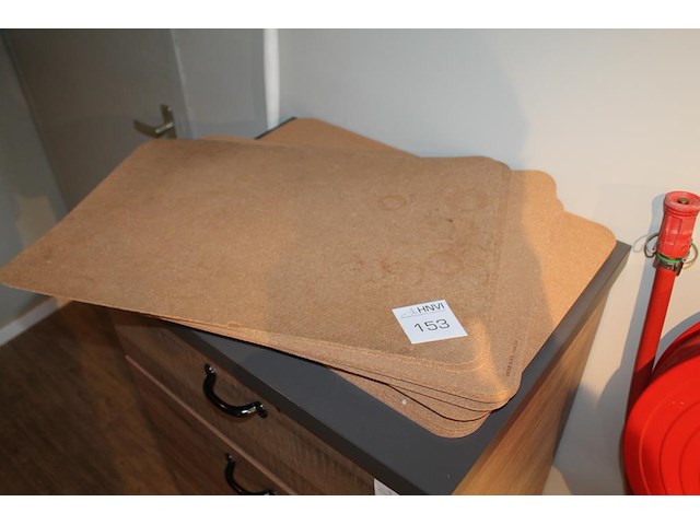 Tien muismatten xl van kurk. - afbeelding 2 van  2