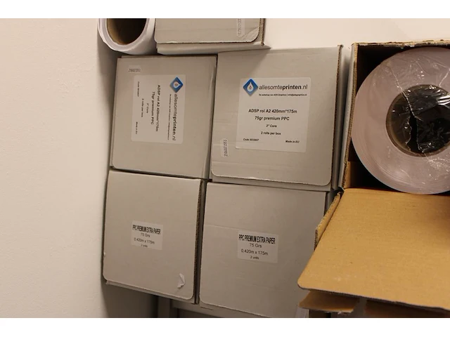 Tien rollen plotterpapier a0 - afbeelding 5 van  6