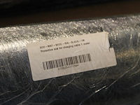 Tien rubber beschermingsmatten t.b.v. laadkabel. afmeting 1 x 1 m. worden voor de hand uitgegeven vanaf pal... - afbeelding 2 van  3