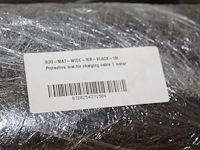 Tien rubber beschermingsmatten t.b.v. laadkabel. afmeting 1 x 1 m. worden voor de hand uitgegeven vanaf pal... - afbeelding 3 van  3