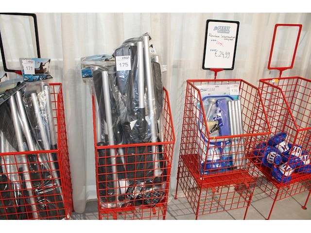 Tien sets demonteerbare aluminium roeispanen bestway hydro force, lengte 145 cm. - afbeelding 1 van  4