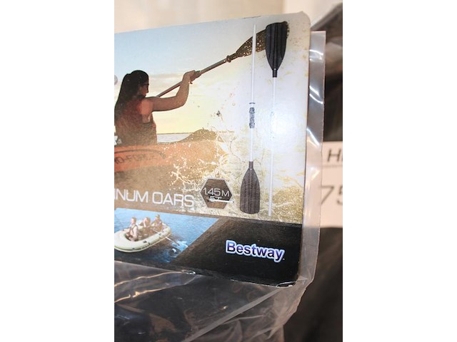 Tien sets demonteerbare aluminium roeispanen bestway hydro force, lengte 145 cm. - afbeelding 3 van  4