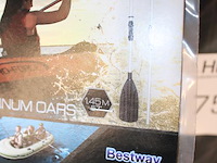 Tien sets demonteerbare aluminium roeispanen bestway hydro force, lengte 145 cm. - afbeelding 3 van  4