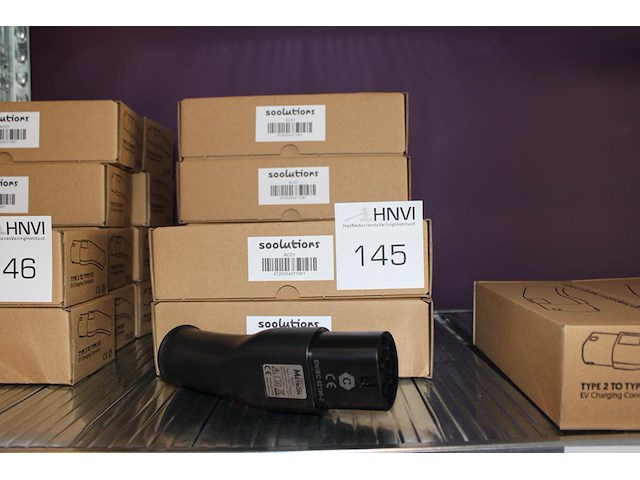 Tien verloopstekkers / adapters metron ac01. type 2 naar schuco (230v). laadpaal gebruiken als stopcontact. - afbeelding 1 van  3