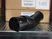 Tien verloopstekkers / adapters metron ac01. type 2 naar schuco (230v). laadpaal gebruiken als stopcontact. - afbeelding 2 van  3