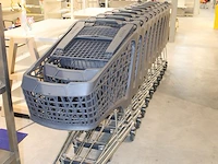 Tien winkelwagens wanzi. inclusief metalen stallingsbeugel met kettingsysteem en twee kinderwinkelwagens. l... - afbeelding 3 van  6