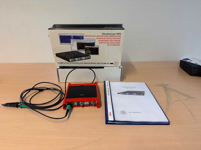 Tiepie handyscope hs5 usb oscilloscoop + awg + spectrum analyzer - afbeelding 1 van  5