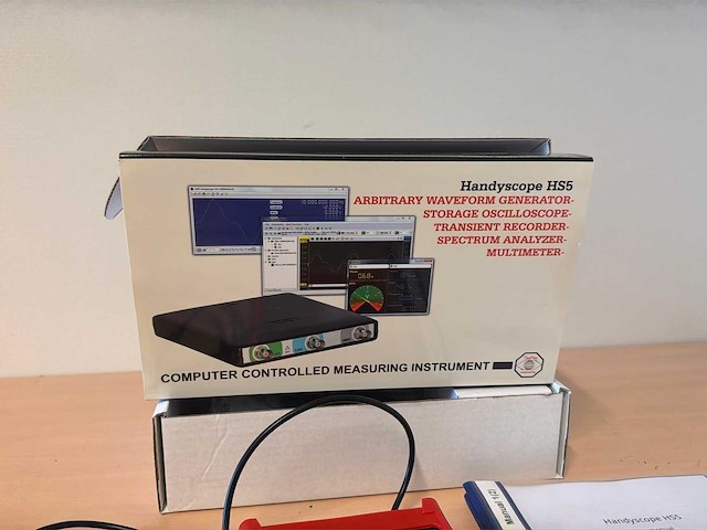 Tiepie handyscope hs5 usb oscilloscoop + awg + spectrum analyzer - afbeelding 4 van  5