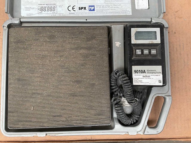 Tif 9010a electronical refrigerant scale - afbeelding 2 van  5