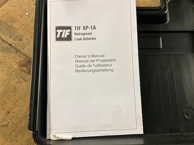 Tif xp-1a koelmiddel lekdetector - afbeelding 4 van  4