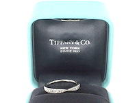 Tiffany & co - platina harmony ring met diamanten - afbeelding 1 van  11
