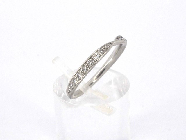 Tiffany & co - platina harmony ring met diamanten - afbeelding 6 van  11