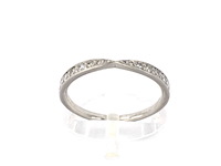 Tiffany & co - platina harmony ring met diamanten - afbeelding 8 van  11