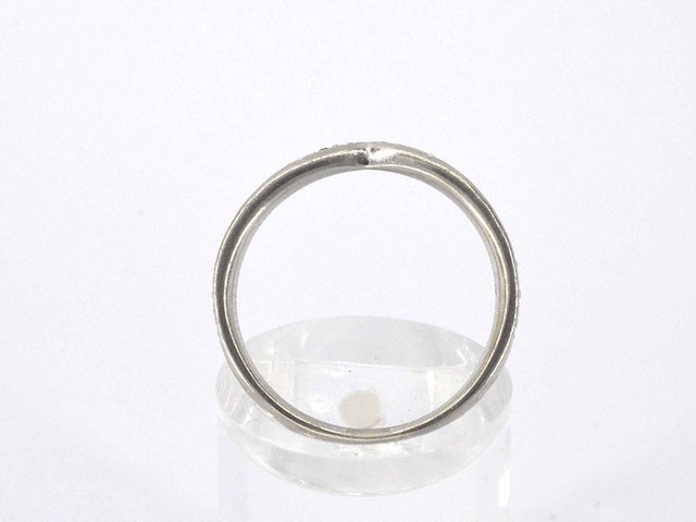 Tiffany & co - platina harmony ring met diamanten - afbeelding 11 van  11