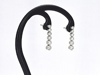 Tiffany & co - platina jazz tiffany & co druppel oorbellen - afbeelding 6 van  11