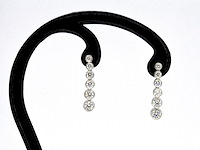 Tiffany & co - platina jazz tiffany & co druppel oorbellen - afbeelding 7 van  11