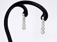 Tiffany & co - platina jazz tiffany & co druppel oorbellen - afbeelding 5 van  11