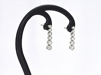 Tiffany & co - platina jazz tiffany & co druppel oorbellen - afbeelding 6 van  11