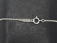 Tiffany & co - tiffany & co ketting met een marquise geslepen diamant van gia - afbeelding 7 van  8