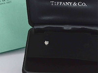 Tiffany & co - tiffany solitair oorknop met diamant - afbeelding 2 van  13