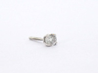 Tiffany & co - tiffany solitair oorknop met diamant - afbeelding 13 van  13